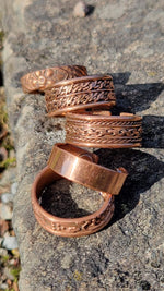 Ladda upp bild till gallerivisning, Koppar ringar