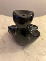 Ladda upp bild till gallerivisning, Vattenfall backflow rökelsebrännare med rök som rinner nedåt för meditation svart bak