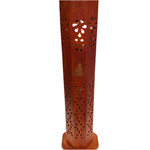 Ladda upp bild till gallerivisning, Rökelsehållare Trä Torn budha