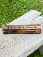 Ladda upp bild till gallerivisning, Rökelselåda i trä