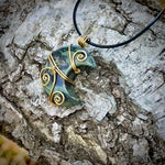 Ladda upp bild till gallerivisning, Kambaba Jaspis Handgjort Hänge