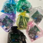 Ladda upp bild till gallerivisning, Kristall halsband 7 ädelstenar