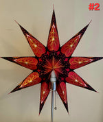 Load image into Gallery viewer, Poinsettia Red and Black