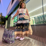 Load image into Gallery viewer, 1. Practical and spacious cotton tote bag