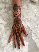 Ladda upp bild till gallerivisning, Henna lera tatuering röd