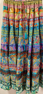 Ladda upp bild till gallerivisning, Bohemisk volang kjol