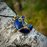 Ladda upp bild till gallerivisning, Sodalit Handgjort Hänge