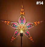 Ladda upp bild till gallerivisning, 14. Julstjärna 5 spetsar