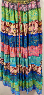 Ladda upp bild till gallerivisning, Bohemisk volang kjol