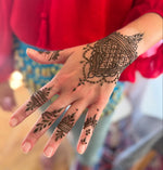 Ladda upp bild till gallerivisning, Henna lera tatuering röd