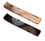 Ladda upp bild till gallerivisning, Mangoträ Mandala Rökelsehållare Askfat för Rökelsestickor