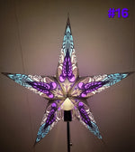 Ladda upp bild till gallerivisning, 16. Julstjärna 5 spetsar