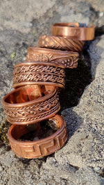 Ladda upp bild till gallerivisning, Koppar ringar