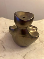 Ladda upp bild till gallerivisning, Vattenfall backflow rökelsebrännare med rök som rinner nedåt för meditation bak guld