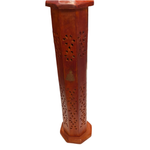 Ladda upp bild till gallerivisning, Rökelsehållare Trä Torn budha