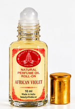Load image into Gallery viewer, African Violet parfymolja 10 ml – öppen roll-on | Beauty of India