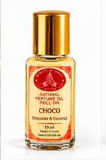 Load image into Gallery viewer, Choco parfymolja 10 ml – flaska framifrån | Beauty of India