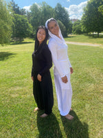 Ladda upp bild till gallerivisning, Yoga tröja med luva lång ärm utan tryck