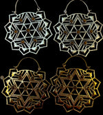 Ladda upp bild till gallerivisning, 12. Brons Örhängen med halv ädelstenar