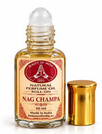 Load image into Gallery viewer, Nag Champa parfymolja 10 ml – öppen roll-on med kork | Beauty of India