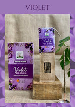 Ladda upp bild till gallerivisning, Violet Bloom – Namaste India Orchard Fresh Smudge Rökelse