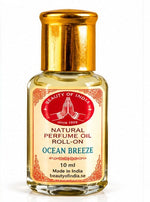 Load image into Gallery viewer, Ocean Breeze parfymolja 10 ml – flaska framifrån | Beauty of India