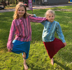 Load image into Gallery viewer, Harem pants for children, solid color, soft