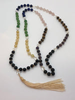 Ladda upp bild till gallerivisning, Mala chakra med 7 olika ädelstenar