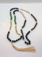 Ladda upp bild till gallerivisning, Mala chakra med 7 olika ädelstenar