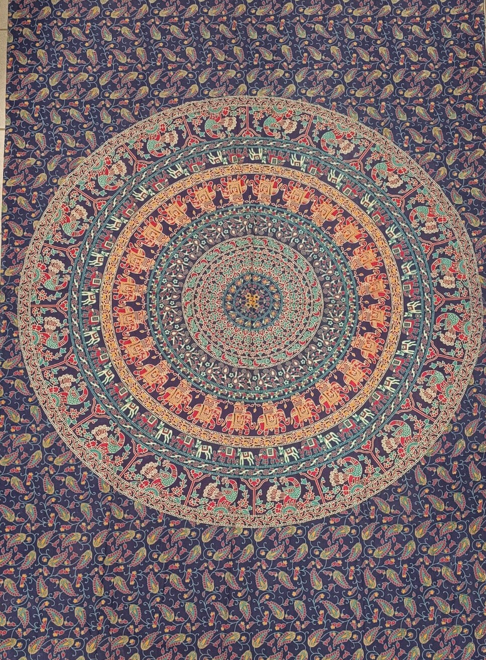 Bedsheet indisk Mandala