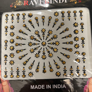 Stor bindikarta med enkla bindiå