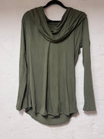 Load image into Gallery viewer, Yoga shirt with hood, long sleeves, no print
