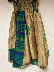 Haremsbyxor barn sari tyg