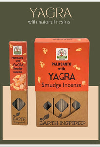 Yagra med palosanto Smudge Rökelsepinnar