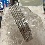 Ladda upp bild till gallerivisning, Silver Bangles – Indiska armband
