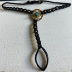 Ladda upp bild till gallerivisning, 1. Flower of Life Handsmyckesarmband i makramé

