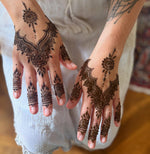 Ladda upp bild till gallerivisning, Henna lera tatuering röd
