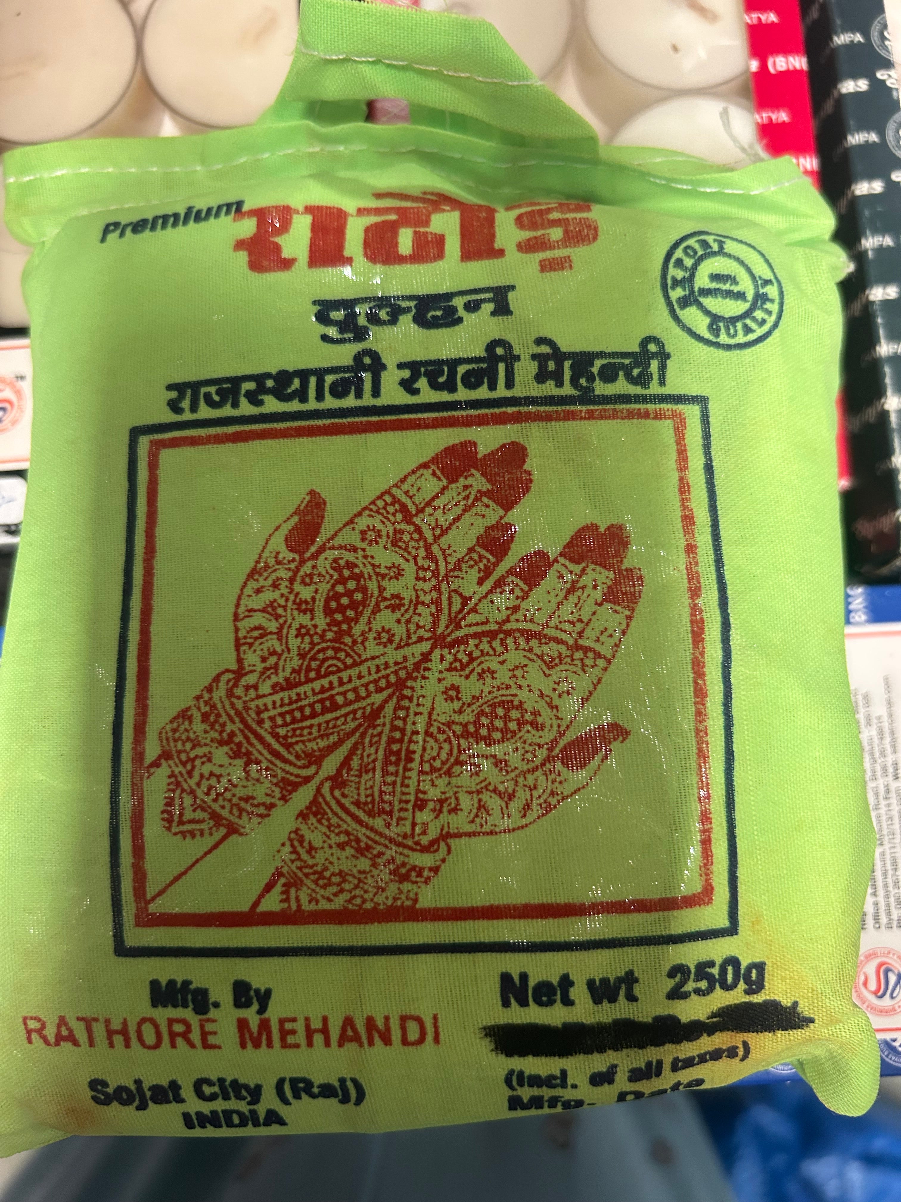 Naturlig Henna pulver – 250 g