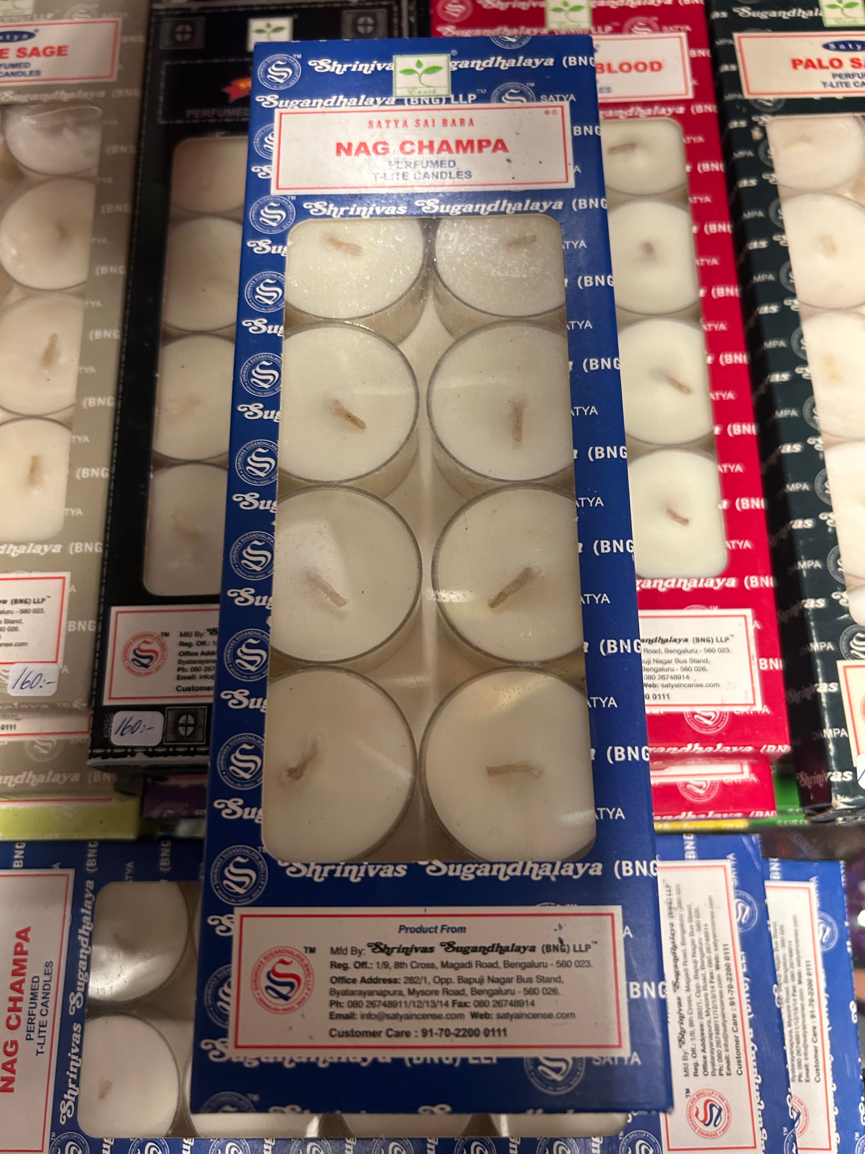 Satya Nag Champa Värmeljus