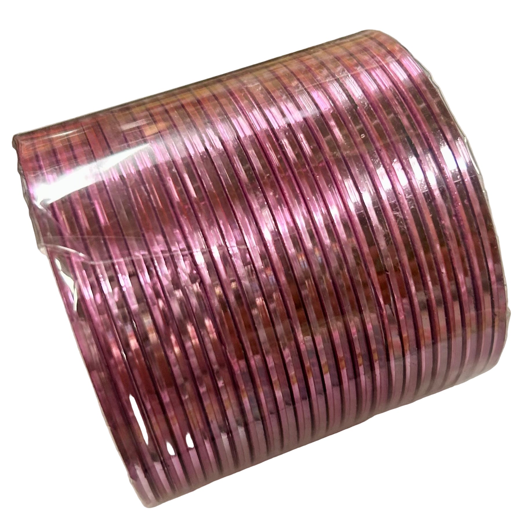 Xs Färgglada glansiga Bangles – Indiska armband 6 för 20 kr