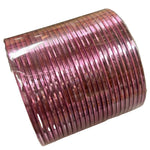 Ladda upp bild till gallerivisning, Xs Färgglada glansiga Bangles – Indiska armband 6 för 20 kr
