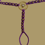 Ladda upp bild till gallerivisning, 1. Flower of Life Handsmyckesarmband i makramé
