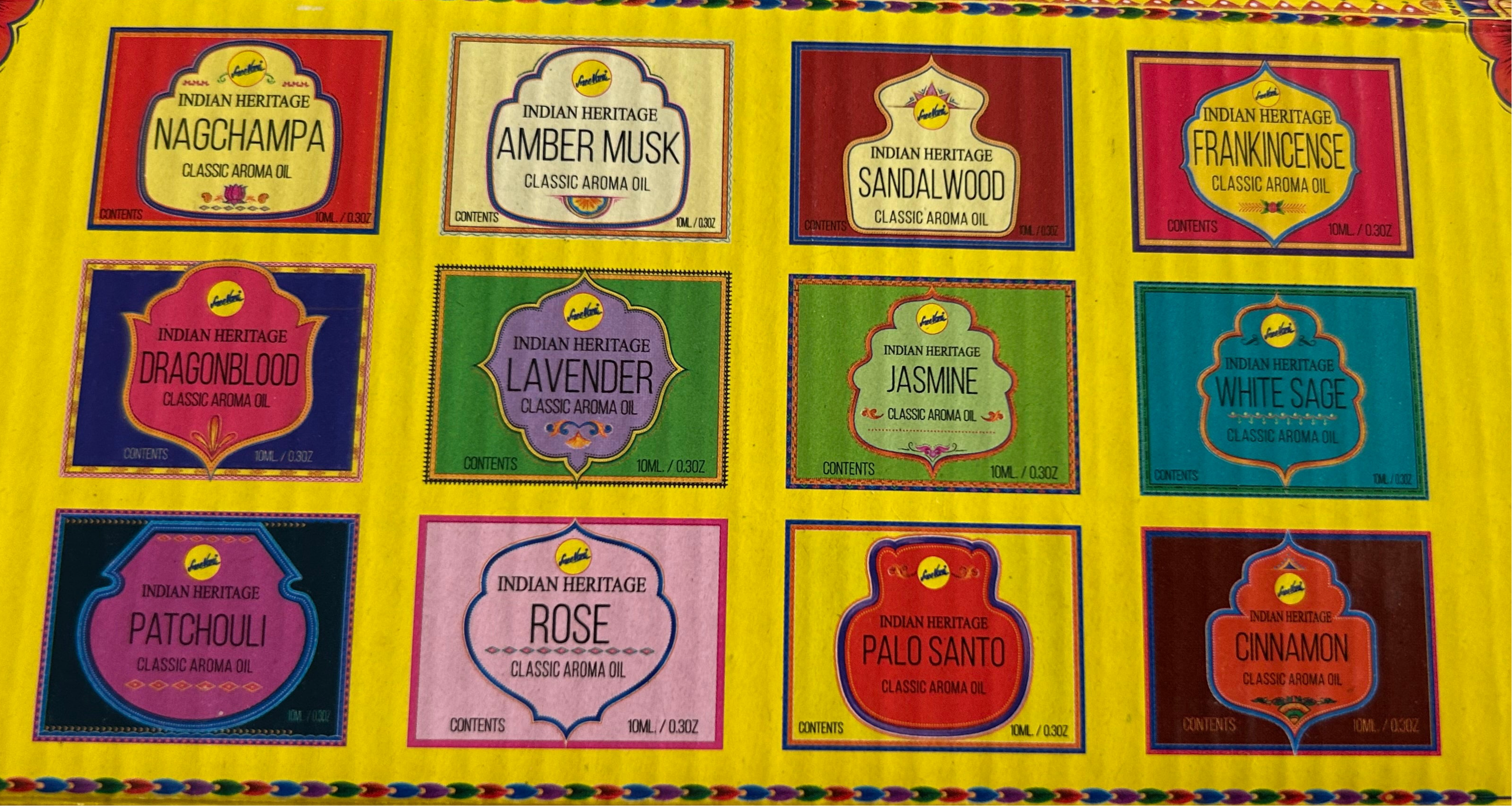 Indian Heritage Classic Aroma oljor – The Collectives