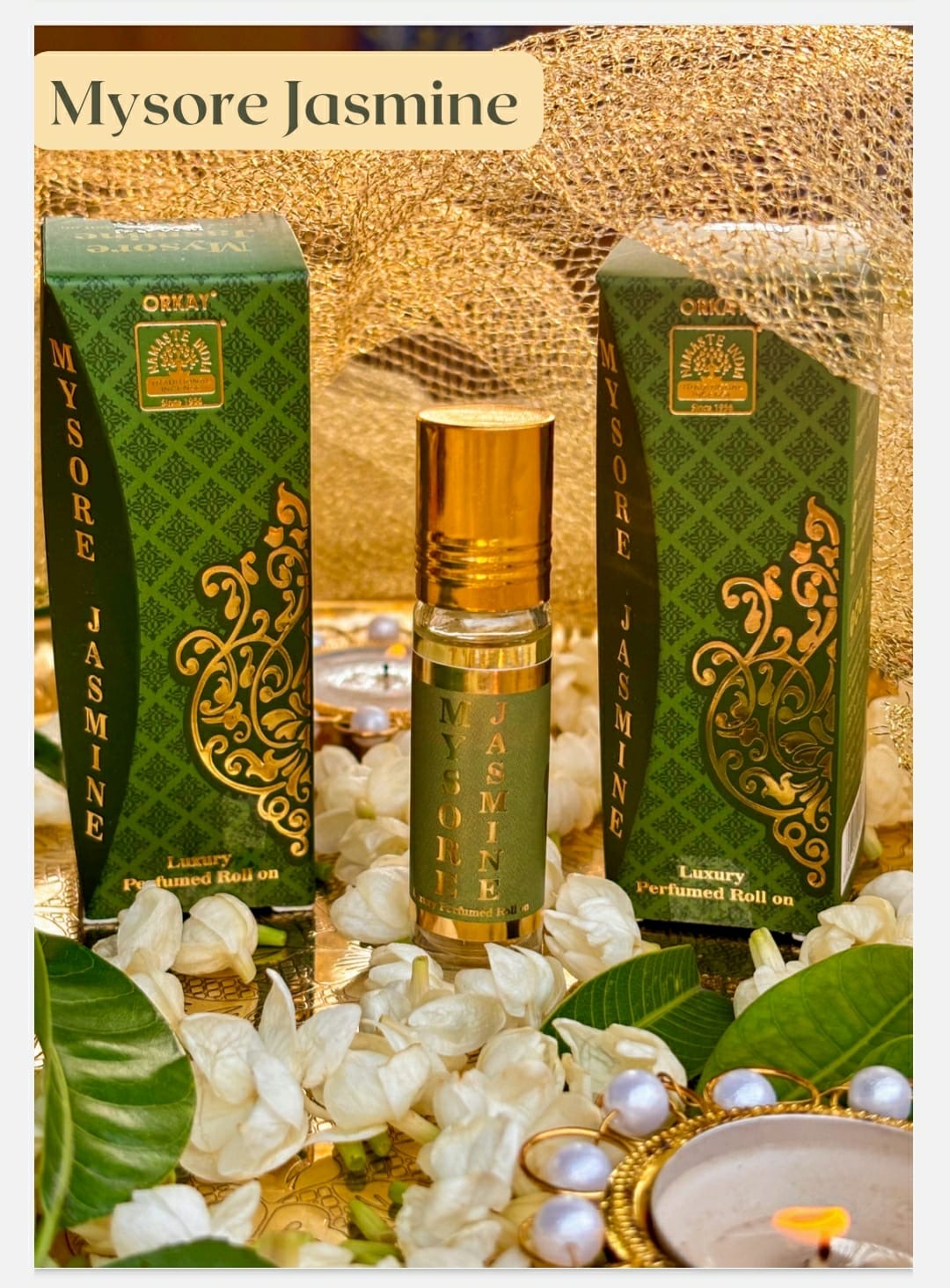 ORKAY LUXURY parfym olja Mysore Jasmine