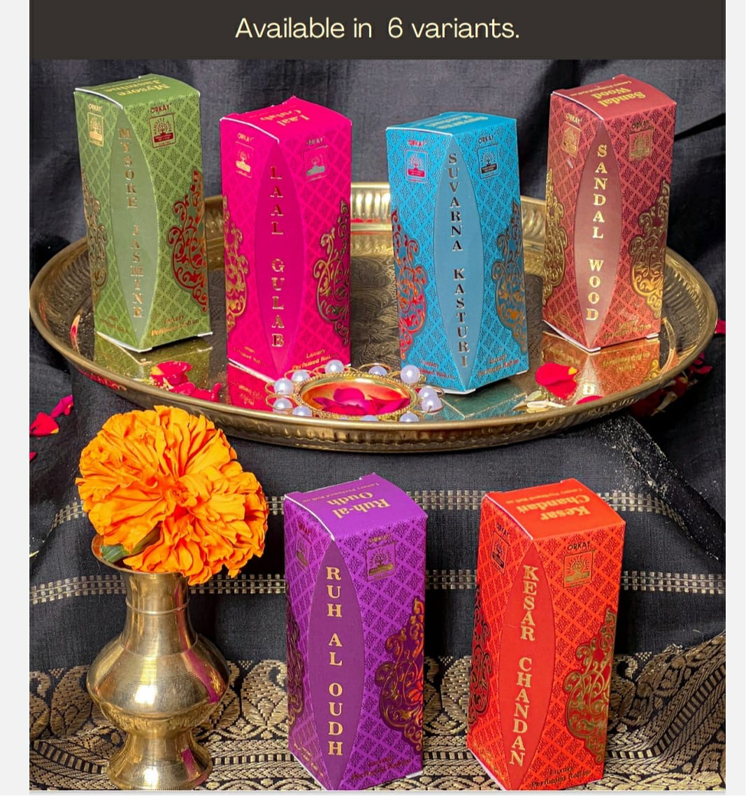 ORKAY LUXURY parfym olja Kesar Chandan