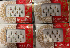 Bindi guldstrass färg