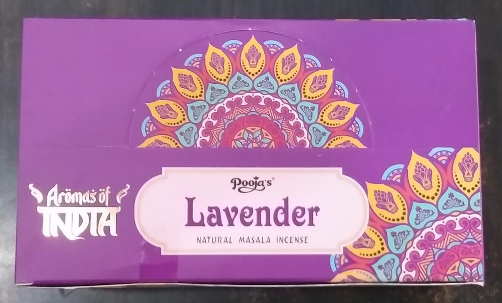 Lavendel - Pooja's rökelse