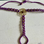 Ladda upp bild till gallerivisning, 4. Flower of Life Handsmyckesarmband i makramé

