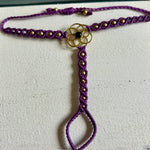 Ladda upp bild till gallerivisning, 4. Flower of Life Handsmyckesarmband i makramé
