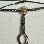 Ladda upp bild till gallerivisning, 3. Flower of Life Handsmyckesarmband i makramé
